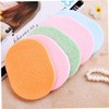 Baluue Household Exfoliating Sponges 6 Pcs Facial Cleaning Pads Compact