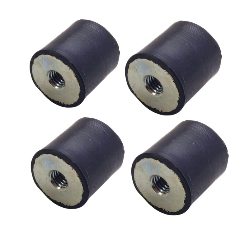 Rubbergiant Rubber mounts M8-30mm x 30mm Anti vibration rubber mount