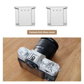 ECSiNG 2Pcs Hot Shoe Covers Replacement Compatible with Fuji X-T4 X-T3 T30 XPRO3 1 X-A2 X-E1 X-E2 X-T1 X-T10 X-T10 X-PRO2X-PRO1X70 GFX 50S Camera Hot Shoe Cover Protector Cap