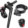 NDakter Bike Lock Cable, Scooter Lock, Bicycle Locks Heavy Duty