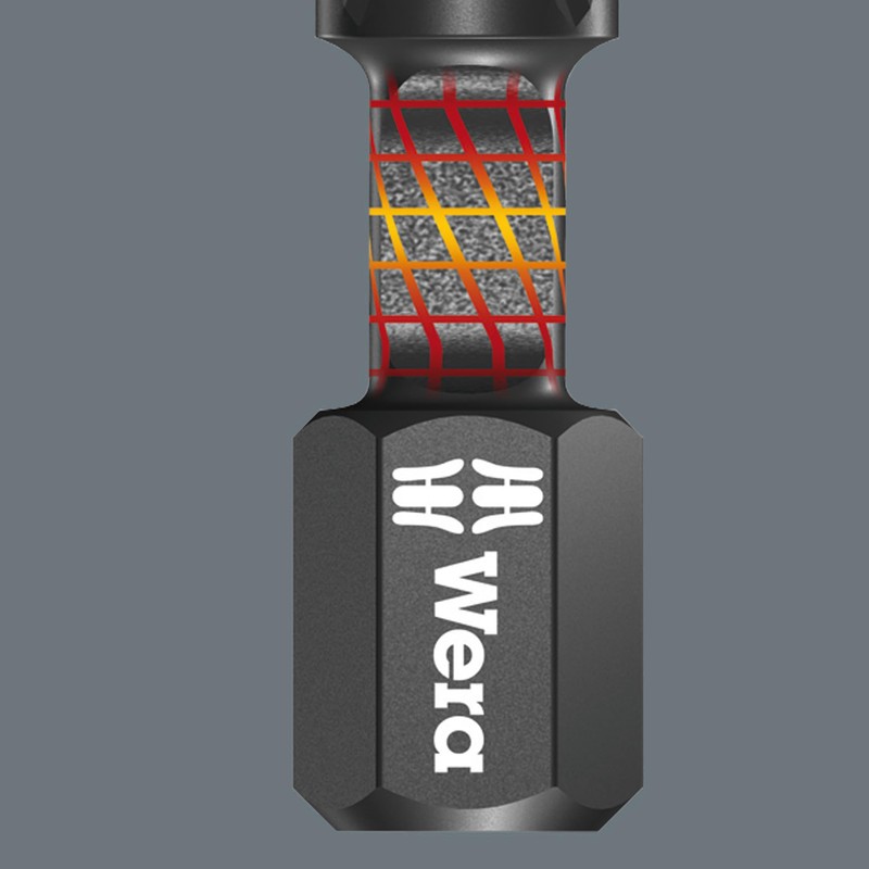 Wera Bit-Box 15 Impaktor PZ2 TriTorsion Impact bits, anti cam-out