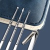 Ziyero Manicure Set 11-Piece with Case, Stainless Steel Manicure/Pedicure Set,