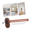 ORFOFE Polyphonic Wind Chime Stand Wooden Wall Wind Chime Bracket
