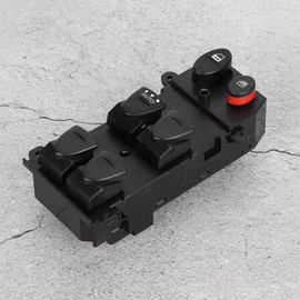 KIMISS Power Window Master Switch for Civic 2006-2011 Left Front Electric Window Control Switch 35750-SNV-H51 Window Regulator Switch