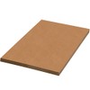 BOX USA Double Wall Corrugated Cardboard Sheets, 24" x 24",