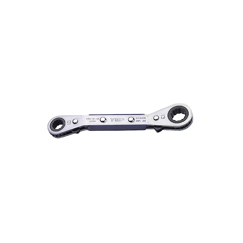 TOP PRB-10x13 Vent Plate Ratchet Wrench 0.4 x 0.5 inches