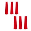 HYP Tapered Long Rod, 5.1 inches (130 mm), Pack of 6, 0.6 inches (16 mm),