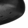 Door Rear View Mirror Cover Left Right Side ABS Black