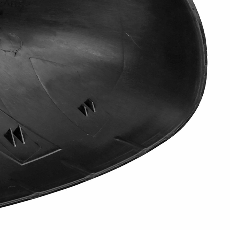 Door Rear View Mirror Cover Left Right Side ABS Black