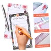 Gadpiparty Magnetic Pen Holder Note Pad Set Strong Magnet Notepads