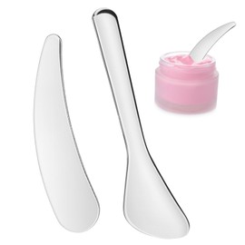 Healeved Skincare Tools Kit 2 Pcs Stainless Steel Facial Spatula for Cream Lotion Application