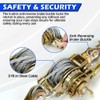 Zipline Tensioning Kit, Cable Winch Puller with Cable Grip Steel