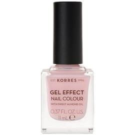 KORRES Sweet Almond Nail Colour - 05 candy pink, veganer Nagellack mit Gel-Effekt, silikon-& parabenfrei, 11 ml