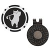 Golf Marker with Hat Clip Magnetic Double Sided Design Green