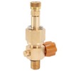 CO2 Tank Refill Valve 5/8‑18unf Brass CO2 Cylinder High Pressure