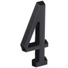 Distinctions by Hillman 843258 4-Inch Die Cast Self-Adhesive House Address