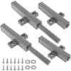 HOJLKLD Push to Open Door Latches, 16 Pack Magnetic Push
