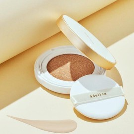 Atomy 애터미 아델리카 픽싱 쿠션 (본품+리필) / 02 쿨 바닐라 (최신품) Atomy Adelica Fixing Cushion (Main Item + Refill) / 02 Cool Vanilla (Latest Version)