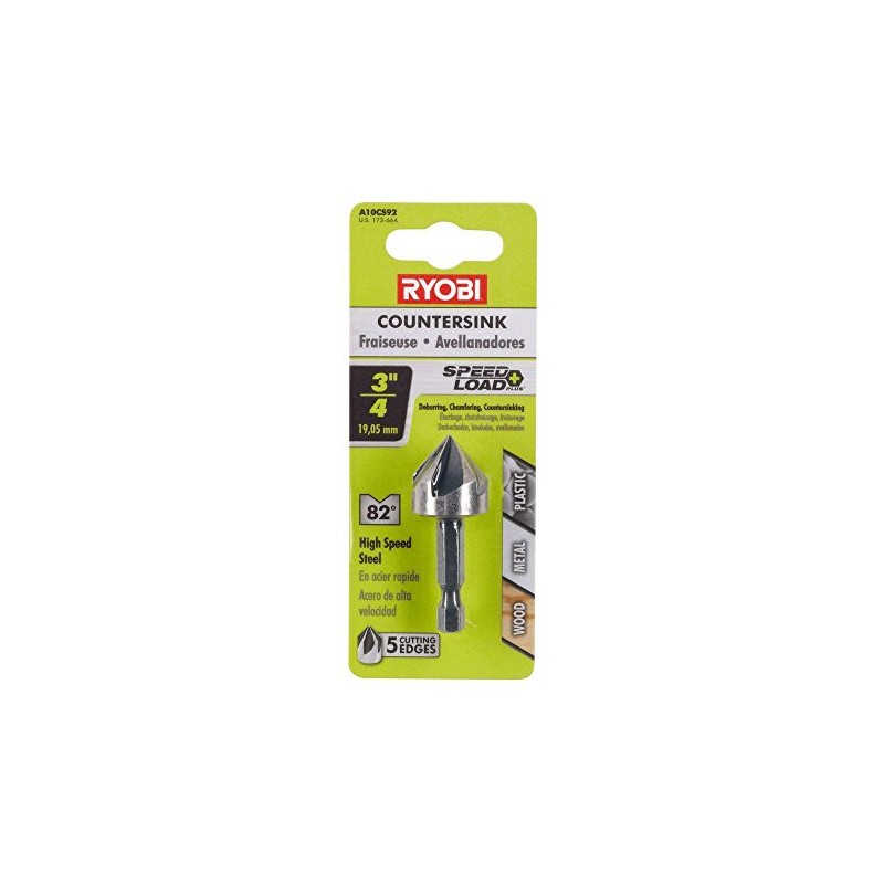 Ryobi A10CS92 3/4 in. High Speed Steel Countersink