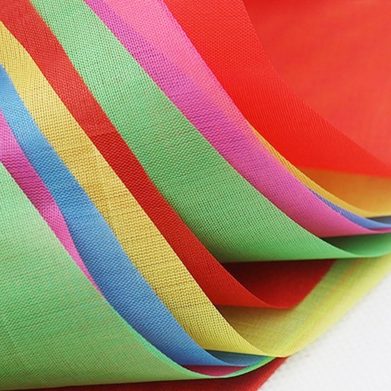 Voarge 300 Pieces Triangle Flags Bunting Banner 200m Multicolor Banner