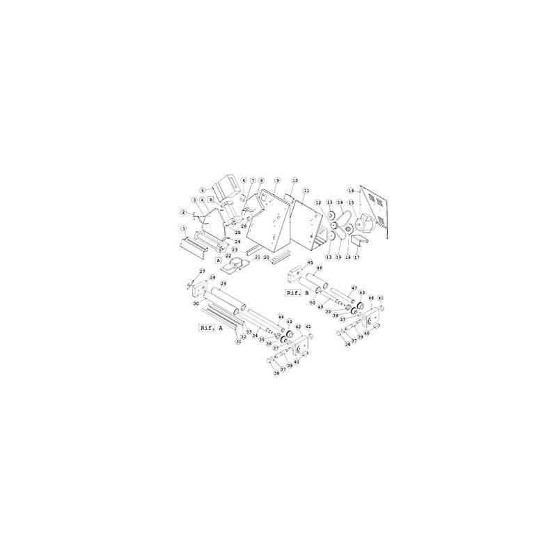 Pizza Group 560mm - Short Green Drive Belt for Dough