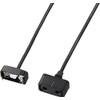 Yazawa (yazawako-pore-syon) Ceiling Extension Cord 0.5 m Black, icl505bk