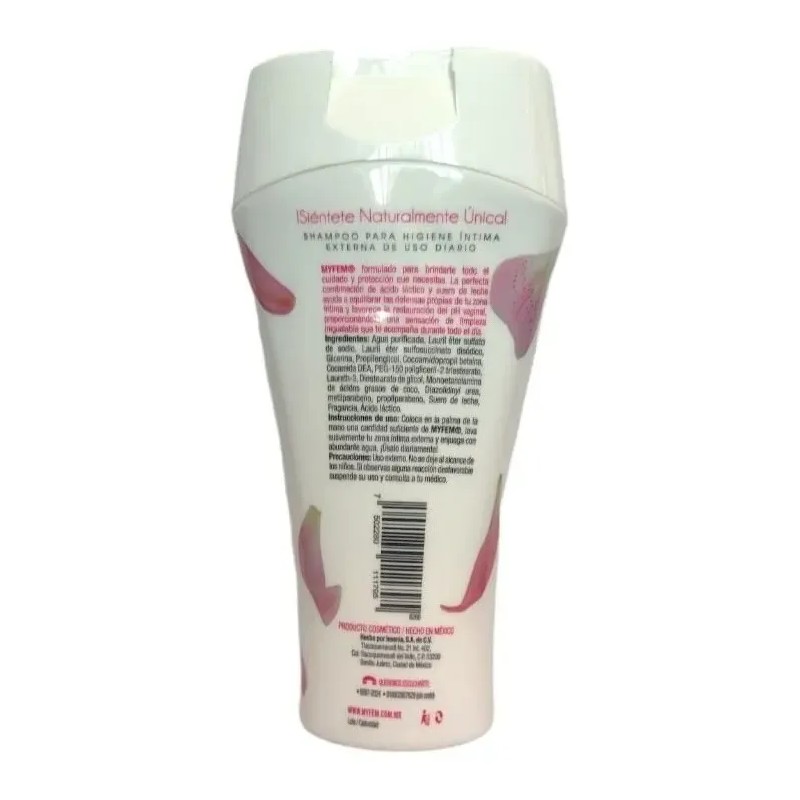 Shampoo Para Higiene Íntima Externa Myfem 220ml