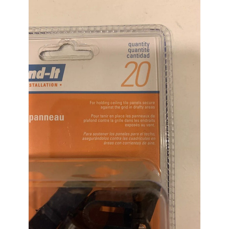 Suspend-It 8863-6 Drop Ceiling Installation Panel Clips Quantity 20