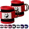 Slim Panda Ankle Strap for Cable Machine Attachments, Resistance Bands