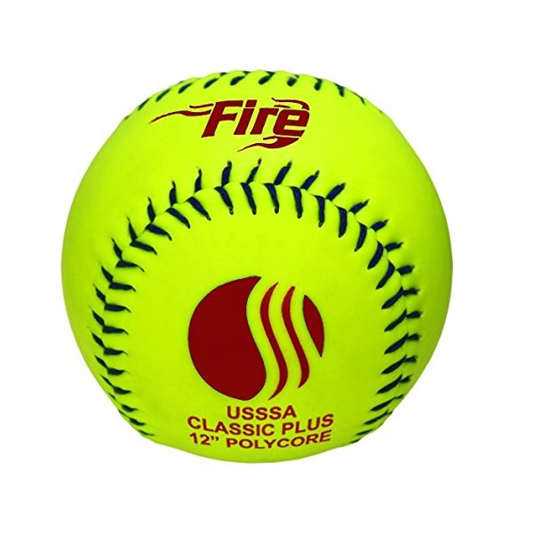Baden USSSA Classic Plus Synthetic Cover Slowpitch Softball 12" (One Dozen)