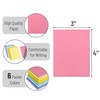 Mr. Pen- Sticky Notes, 3”x4”, 6 Pads, Pastel Colors Sticky