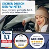 LICARGO Eiskratzer mit Messingklinge [Made in Germany] - kratzt schnell