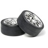 Tamiya Mesh Wheels w/drift tires (2) 26mm