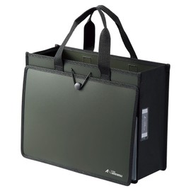 LIHIT LAB A7773-22 Tool Bag, Tote Bag, Office, ALTNA PP A4, Olive