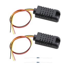 VGOL 2pcs DHT21 AM2301 AM2301A Capacitive Digital Temperature Humidity Sensor Module 3.3-5V DC for Humidity Controller Testing Equipment