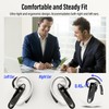 Atheewon Bluetooth Earpiece, Wireless Handsfree with Noise Cancelling Mic, 20Hrs