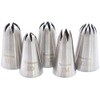 Tumtanm 5 Pack Extra Large Piping Nozzles, 1B 1C 1E