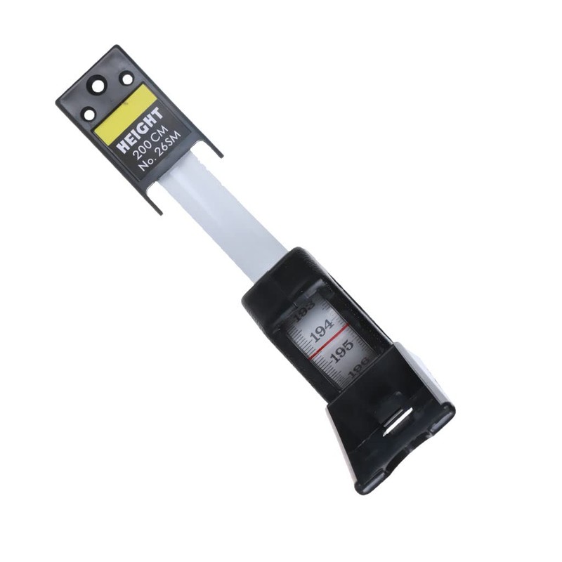 Home Wall Mounted Stature Meter Height Measure Tape Ruler 2M