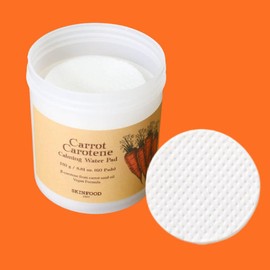 Skinfood 스킨푸드 당근패드 캐롯 카로틴 카밍 워터 패드 60매 Skin Food Carrot Pad Carotene Calming Water Pad 60 Sheets