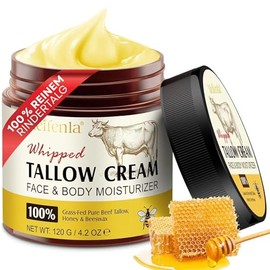 Premium beef tallow for Cream skin tallow and honey balm beef tallow for face beef tallow terra lotus moisturizer based supplies and honey balm supplies sebo de res para la cara