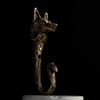 TUTURA LUTSS German Shepherd Wall Hook – Solid Brass Dog