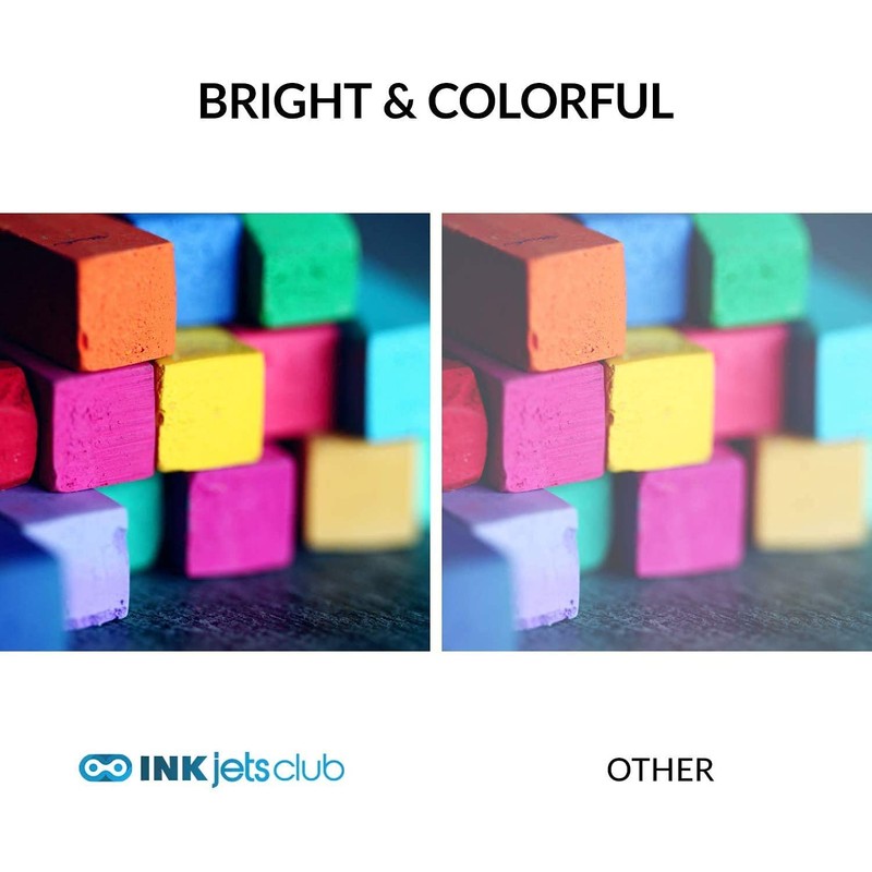 INKjetsclub Remanufactured Ink Cartridge Replacement for 936XL. Works with OfficeJet