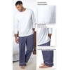 PajamaGram Men Pajamas Sets - Cozy 100% Cotton Pajamas for