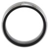 6mm Black Tungsten Diamond Wedding Ring for Him & Her
