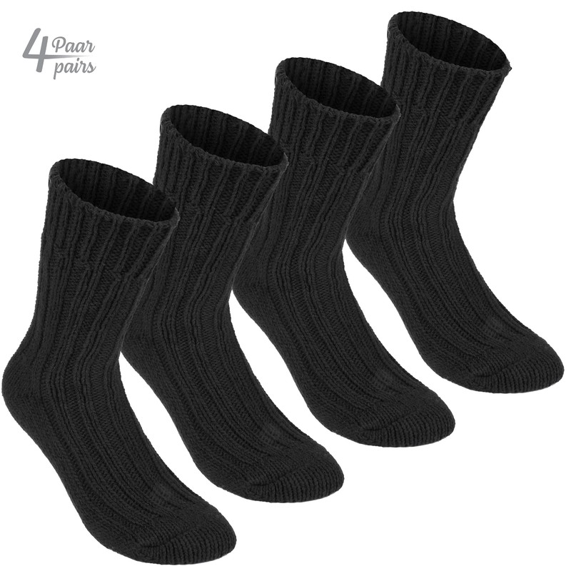 BRUBAKER Warm Alpaca Socks for Men or Women - 4
