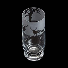 Dartington Crystal TU3407/6/STAG Aspect Highball Stag, 160 mm (H) 38 CL