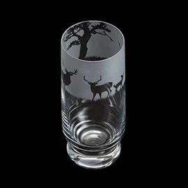 Dartington Crystal TU3407/6/STAG Aspect Highball Stag, 160 mm (H) 38 CL