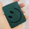 Smile Mini Square Portable Hand Mirror, 1 Piece, Green / 스마일 미니 사각 휴대용 손거울, 1개, 그린