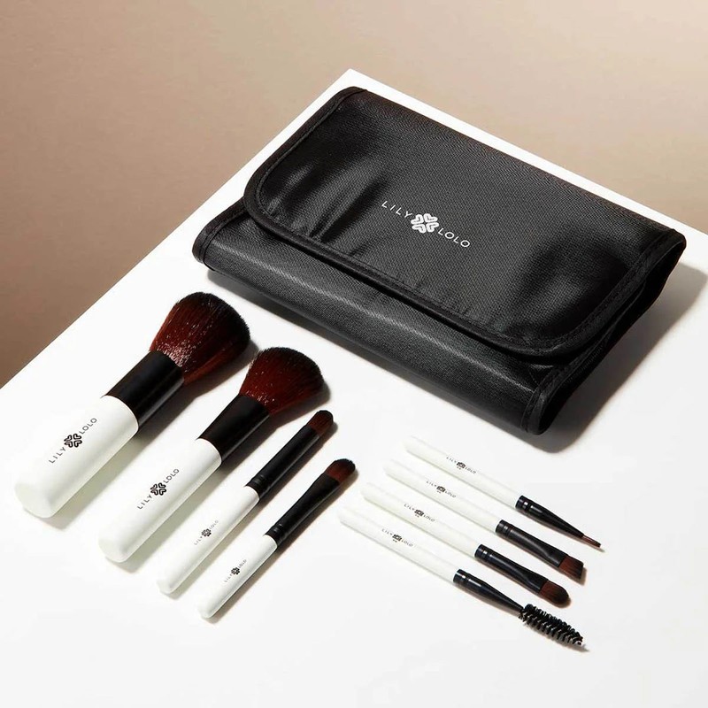 Lily Lolo 8 Piece Mini Brush Set, Set of 8