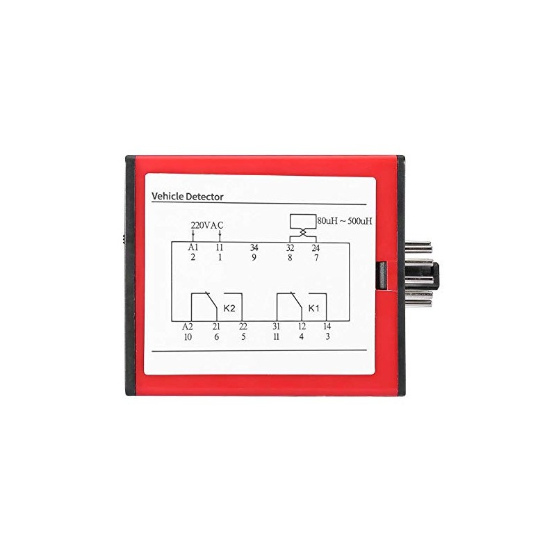 Vehicle Detector Single Channel Inductive Vehicle Loop Detector Sensor Outdoor